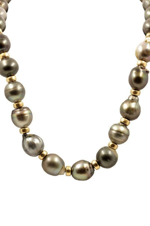 Collier Collier perles noires 58 Facettes 5641