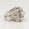 Bague 57 Bague dôme vintage diamants 58 Facettes 19-337-54