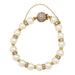 Bracelet Akoya pearl bracelet in yellow gold and diamonds. 58 Facettes 30509