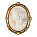 Brooch Antique Cameo Brooch on Agate and Fine Pearls 58 Facettes 99-327