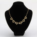 Necklace Antique gold drapery necklace and cultured pearls 58 Facettes 21-148