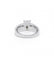 Bague 49 / Blanc/Gris / Or 750 Bague Solitaire Accompagné Diamant 0.87 Carat 58 Facettes R160701