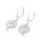 Boucles d'oreilles Boucles d'oreilles MONAKAL en or blanc et diamants 58 Facettes D360395CS