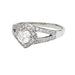 Ring 52 Mauboussin ring, “Love my Love”, white gold and diamonds. 58 Facettes 30436