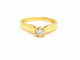 Bague 51 Bague Solitaire Or jaune Diamant 58 Facettes 718109CN