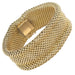 Bracelet Soft vintage bracelet in woven yellow gold 58 Facettes 17-312