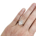 Ring 53 Cartier ring in yellow gold, 3,15 carat shuttle diamond. 58 Facettes 29270-1