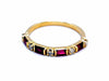 Ring 51 Half Alliance Ring Yellow Gold Ruby 58 Facettes 1048330CN
