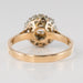 Ring 53 Old daisy ring with rose-cut diamonds 58 Facettes 20-138-58
