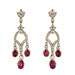 Earrings Ruby and diamond dangling earrings 58 Facettes G31-7982904