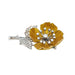 Brooch Boucheron “Eglantine” brooch in gold and platinum, enamel and diamonds. 58 Facettes 30428