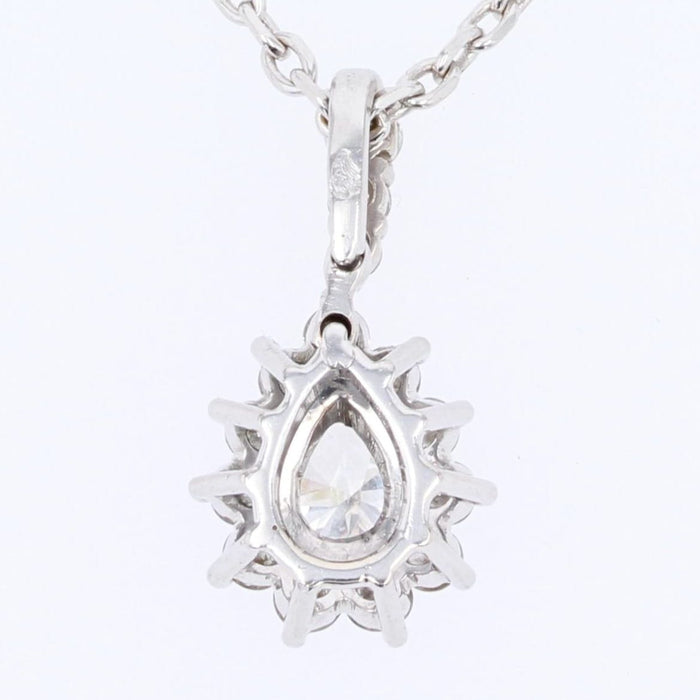 Pendentif Pendentif diamants or blanc marquise 58 Facettes 20-512