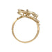 Ring 49 Chanel “Fil de Camélia” ring in yellow gold. 58 Facettes 30092