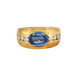 Ring 49 Sapphire Diamond Bangle Ring 58 Facettes DV0484-1
