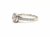 Bague 52 Bague Solitaire Or blanc Diamant 58 Facettes 807609CN