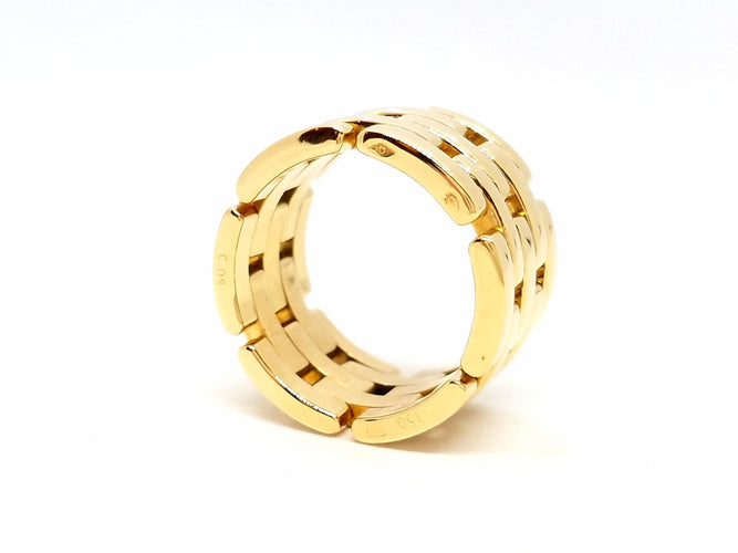 Bague 59 Bague Grain de riz Or jaune 58 Facettes 698552CN
