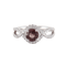 Bague 52 Bague Tentation Saphir Rose 58 Facettes 2.1122