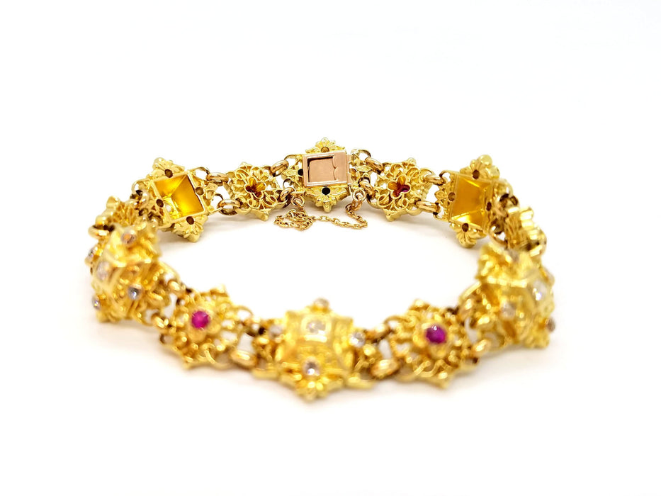 Bracelet Bracelet Or jaune Diamant 58 Facettes 836609CN