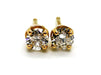 Boucles d'oreilles Boucles d'oreilles Puces Or jaune Diamant 58 Facettes 1117931CN