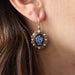 Boucles d'oreilles Boucles d'oreilles camées perles et cristaux 58 Facettes IO230B
