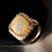 Bague 50 Bague opale et diamants vintage 58 Facettes 14-202-8319431-50