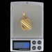 Rectangular gold medallion pendant 58 Facettes 07-065-7282863