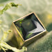 Ring 54 Ancient tourmaline signet ring 58 Facettes 19-658-51