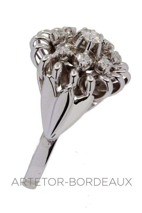 50 'diamond flower ring