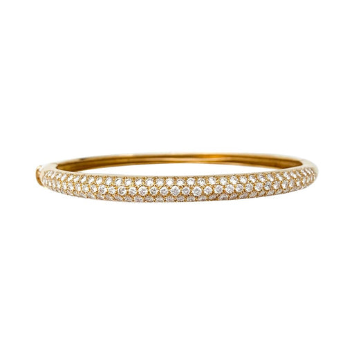Bracelet Van Cleef & Arpels bracelet, “Eve” collection, yellow gold and diamonds. 58 Facettes 28269