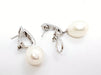 Isabelle Langlois earrings White gold Diamond earrings 58 Facettes 06208CD