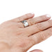 Ring 51 Chaumet ring in white gold and diamonds, “Liens” collection. 58 Facettes 30431