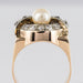 Ring 57 Retro pearl and diamond ring 58 Facettes 20-117-52