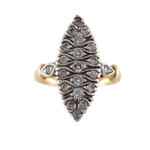 Bague 54 Bague Marquise Diamants 58 Facettes 133