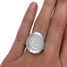 Ring 53 Bulgari white gold ring, “Bulgari Bulgari” model, diamonds. 58 Facettes 27759