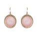 Boucles d'oreilles Boucles d'oreilles camées et cristaux 58 Facettes SO029C-7740968-Rose