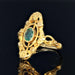 Ring 51 Old marquise emerald ring 58 Facettes 21-077-51