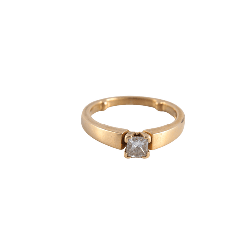 Bague 47 Bague Solitaire Diamant princesse 58 Facettes FM89