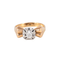 Bague Bague noeud en or et diamant années 40 58 Facettes