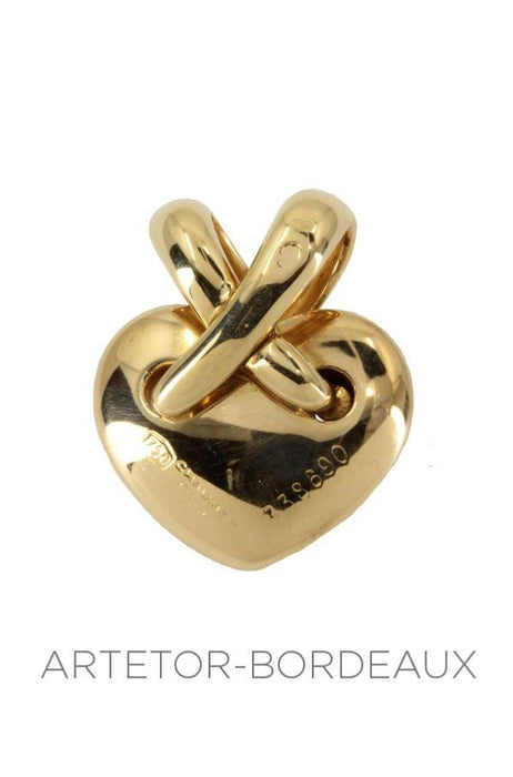 Pendentif Pendentif coeur "Lien" signé Chaumet 58 Facettes 33121