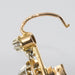 Earrings 2 gold diamond leverback earrings 58 Facettes 19-153