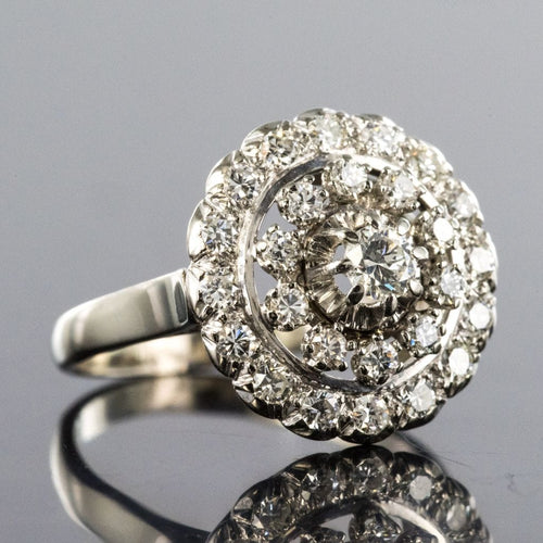 Bague 59 Bague ronde diamants 58 Facettes 19-481-48