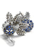 Earrings Earrings in white gold, sapphires and diamonds. 58 Facettes 26303