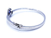 Bracelet Bracelet Or blanc Tanzanite 58 Facettes 997179CN
