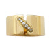 Ring 53 Chaumet yellow and diamond ring, “Liens” collection. 58 Facettes 30434