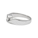 Ring 52 Solitaire white gold set with a diamond weighing 0.40 carat. 58 Facettes 30381