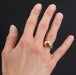 Ring 56 Ruby ball ring in star settings 58 Facettes 21-116-56