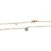 Necklace Necklace 2 golds, diamonds 0,83 carat. 58 Facettes 30575