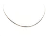 Necklace Cable link necklace White gold 58 Facettes 1141231CD