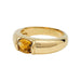 Ring 59 Chaumet ring in yellow gold and citrine. 58 Facettes 30461