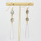 Boucles d'oreilles Boucles d'oreilles de création quartz poli et labradorites 58 Facettes 21-318
